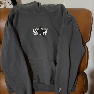 Gray LONELY GOHST Hoodie